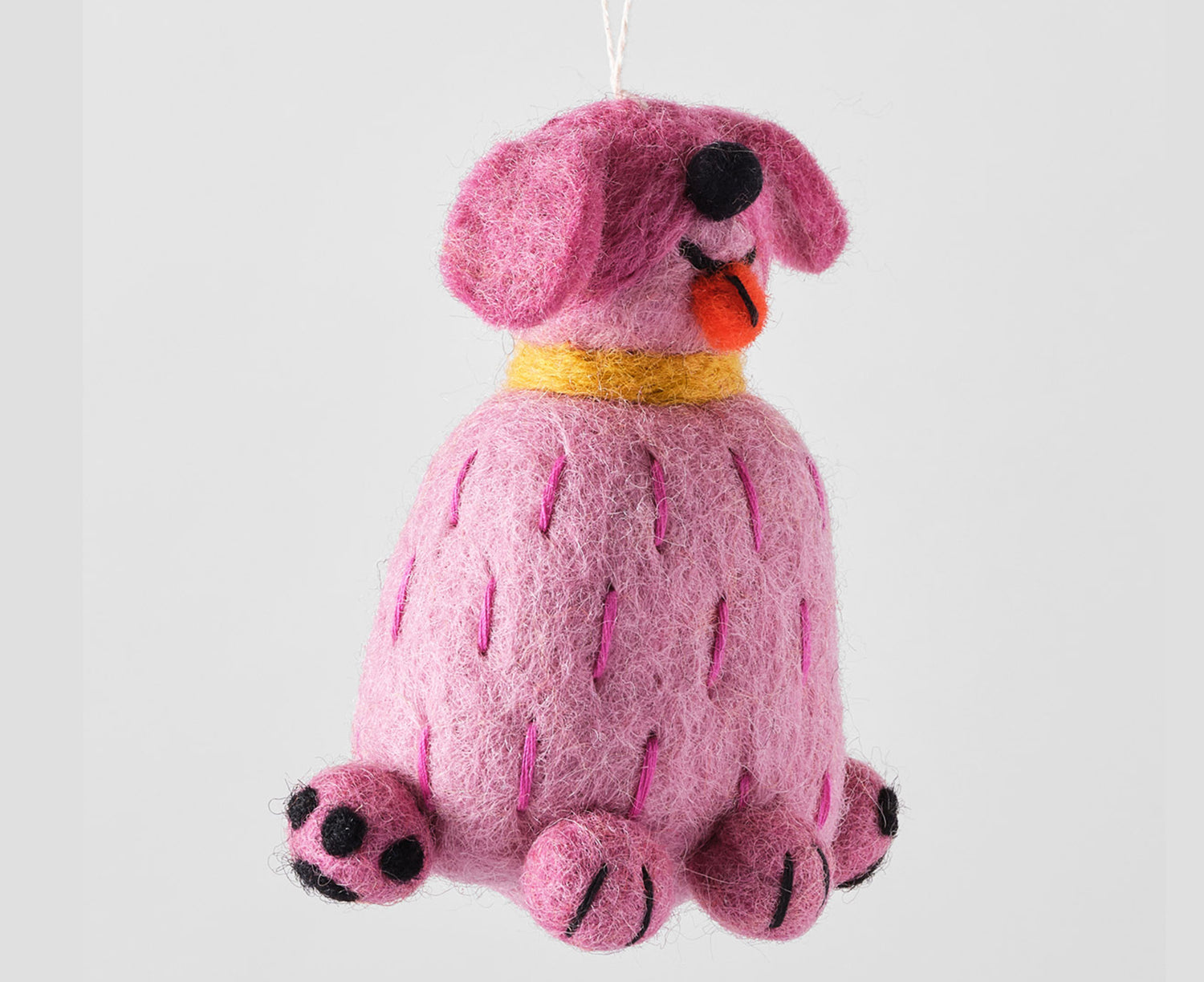 Hanging Felt Ornament - Tina - by Wrap