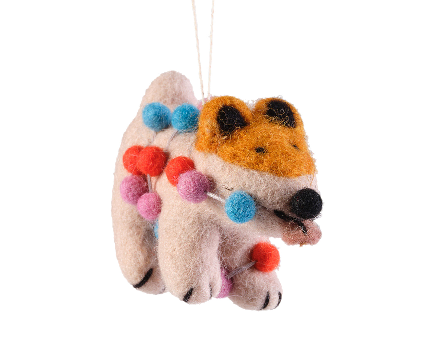 Hanging Felt Ornament - Willa - by Wrap