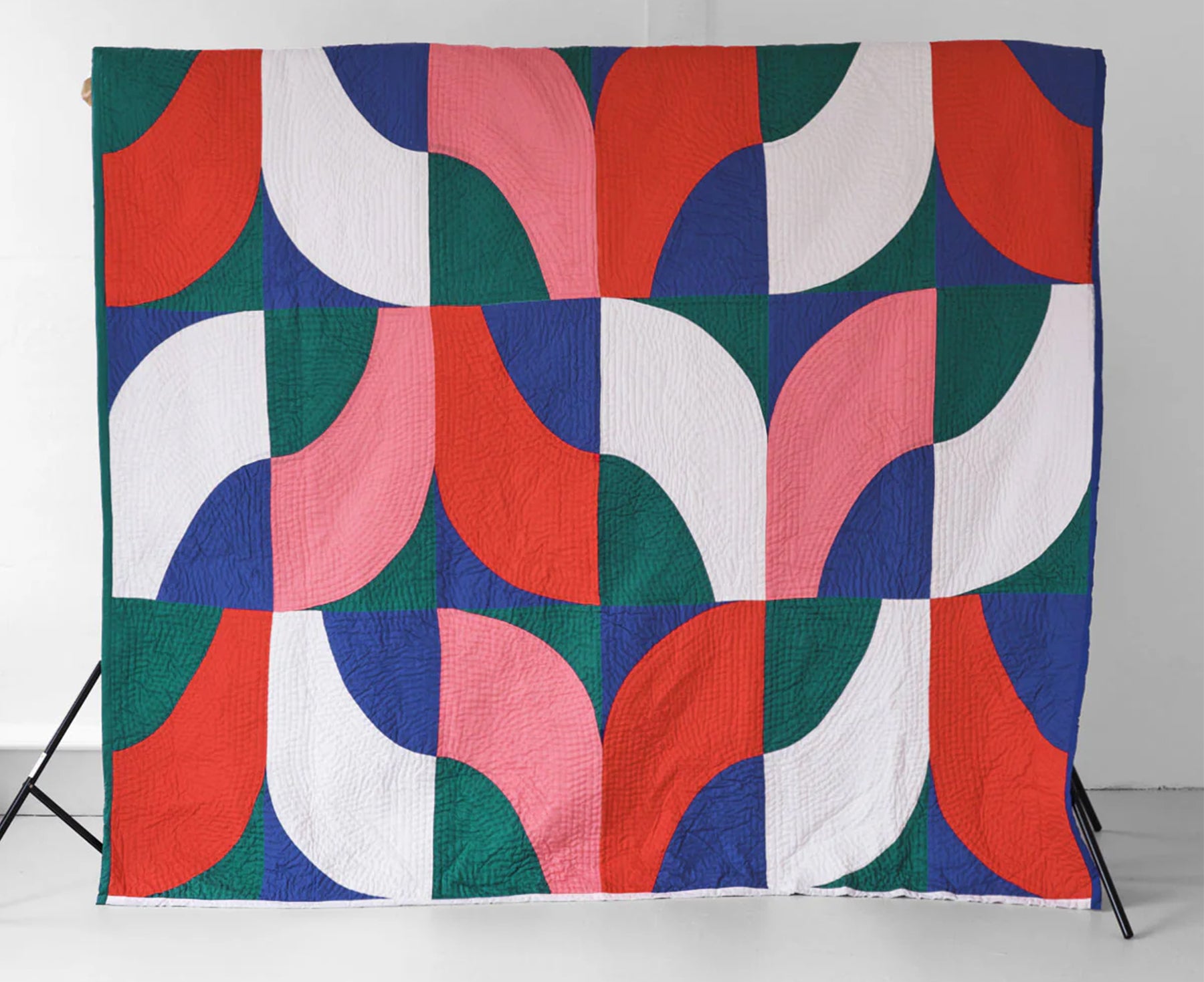 Kaleidoscope Handmade Cotton Quilt by Wrap