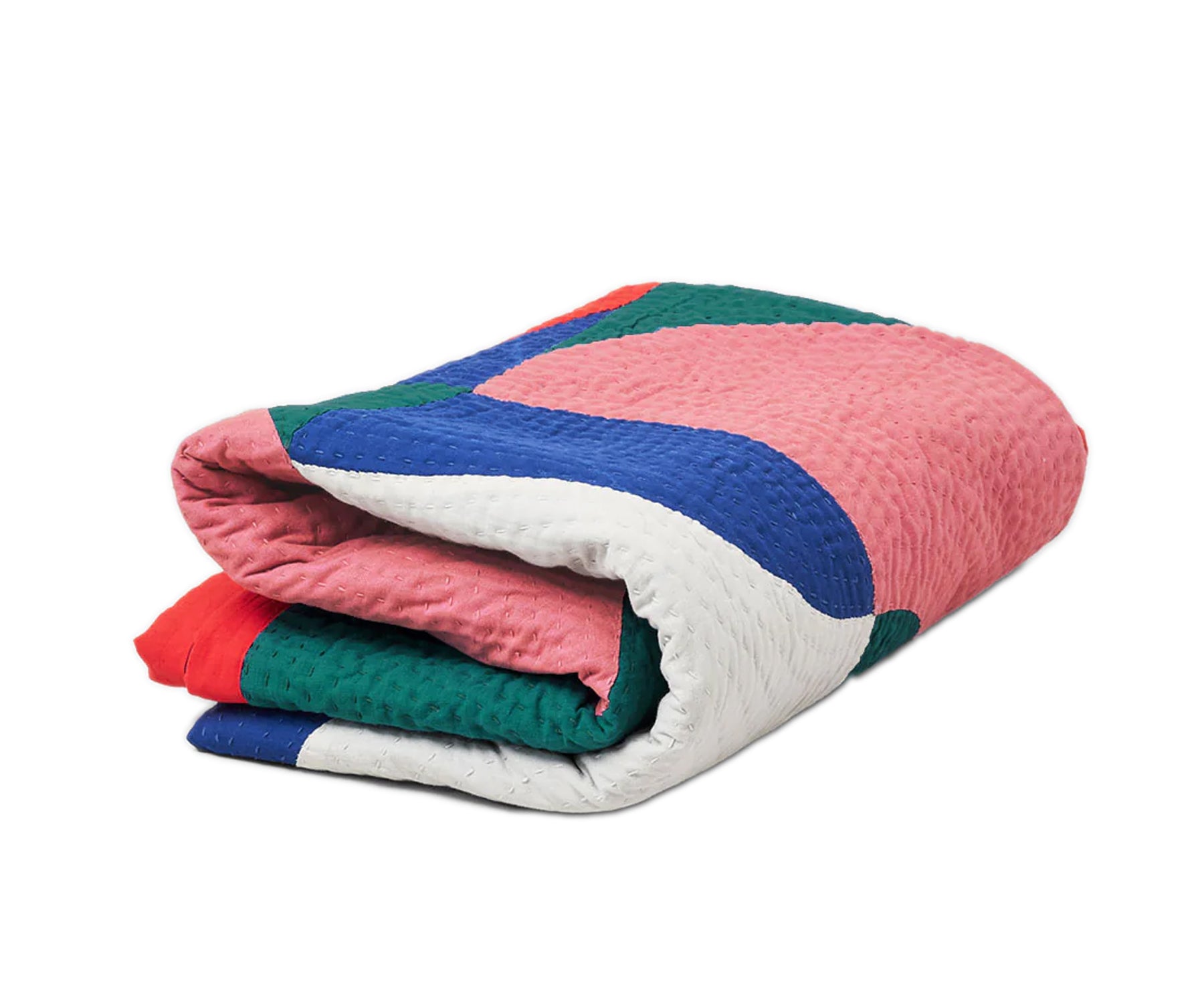 Kaleidoscope Handmade Cotton Quilt by Wrap