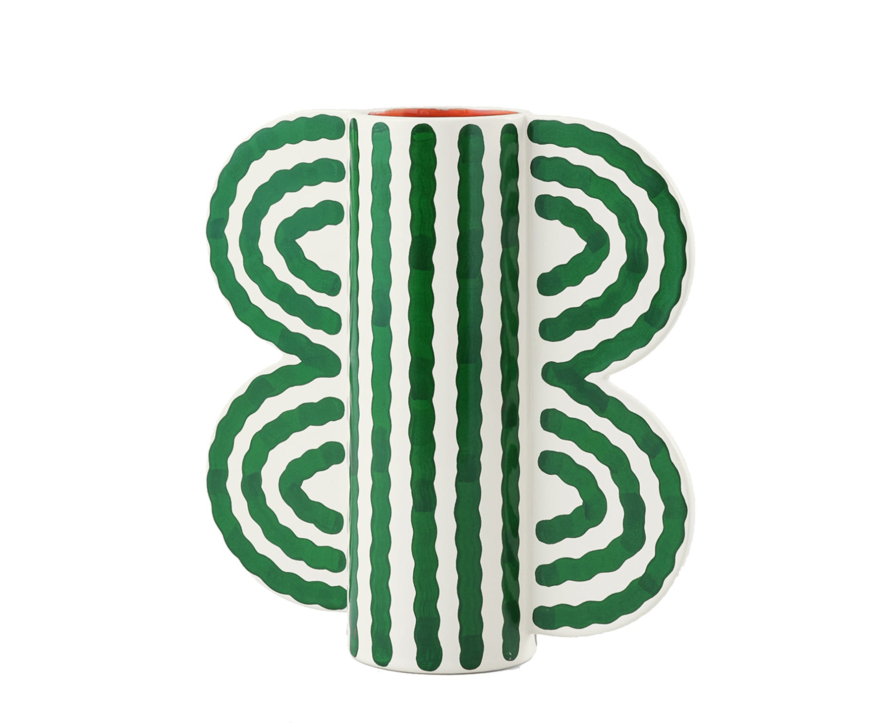 Butterfly Vase - Large Green - by Wrap