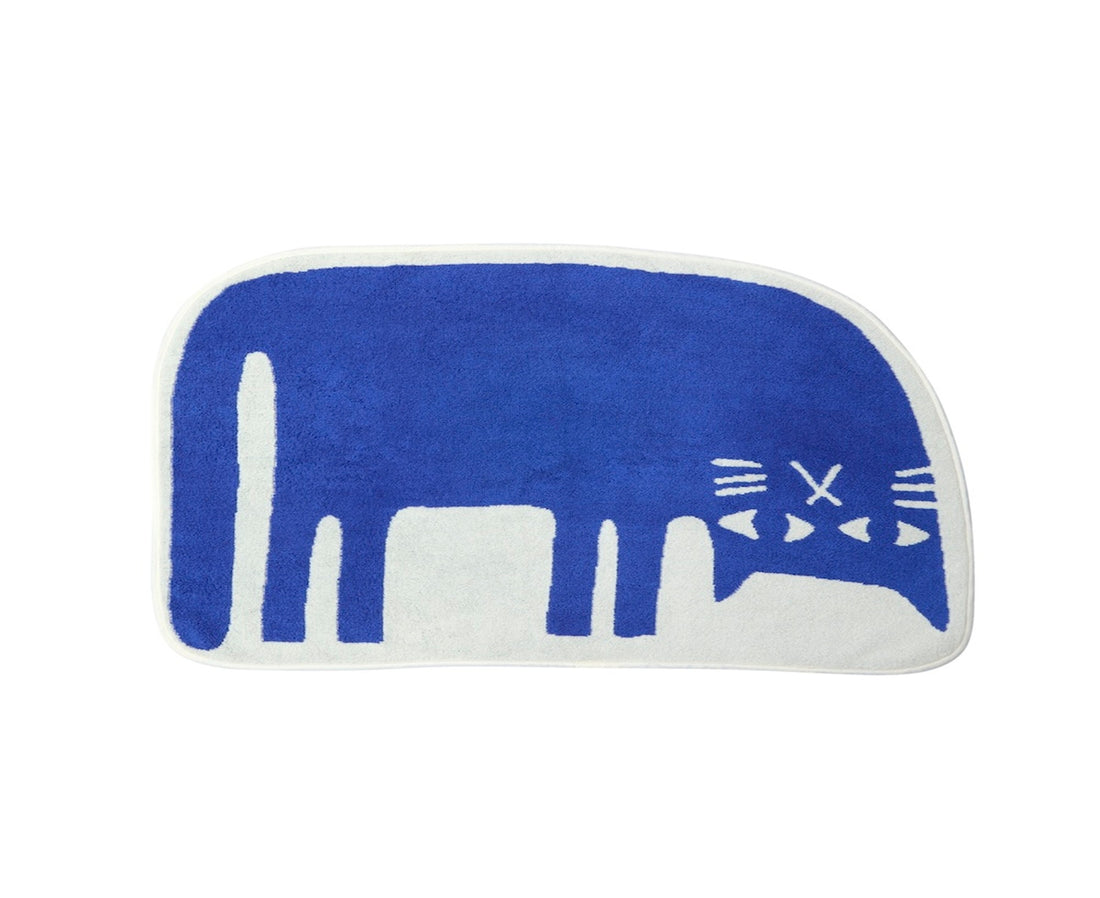 Lazy Cat Bath Mat by Donna Wilson