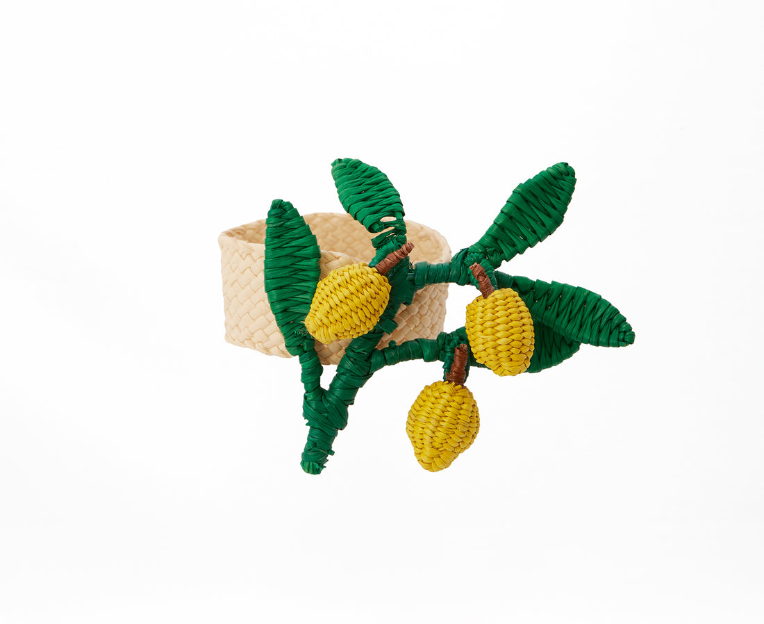 Branch Napkin Ring - Lemon - by Coro Cora