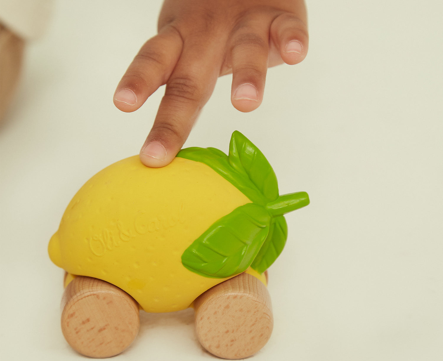 Car Baby Toy - Lemon - by Oli &amp; Carol