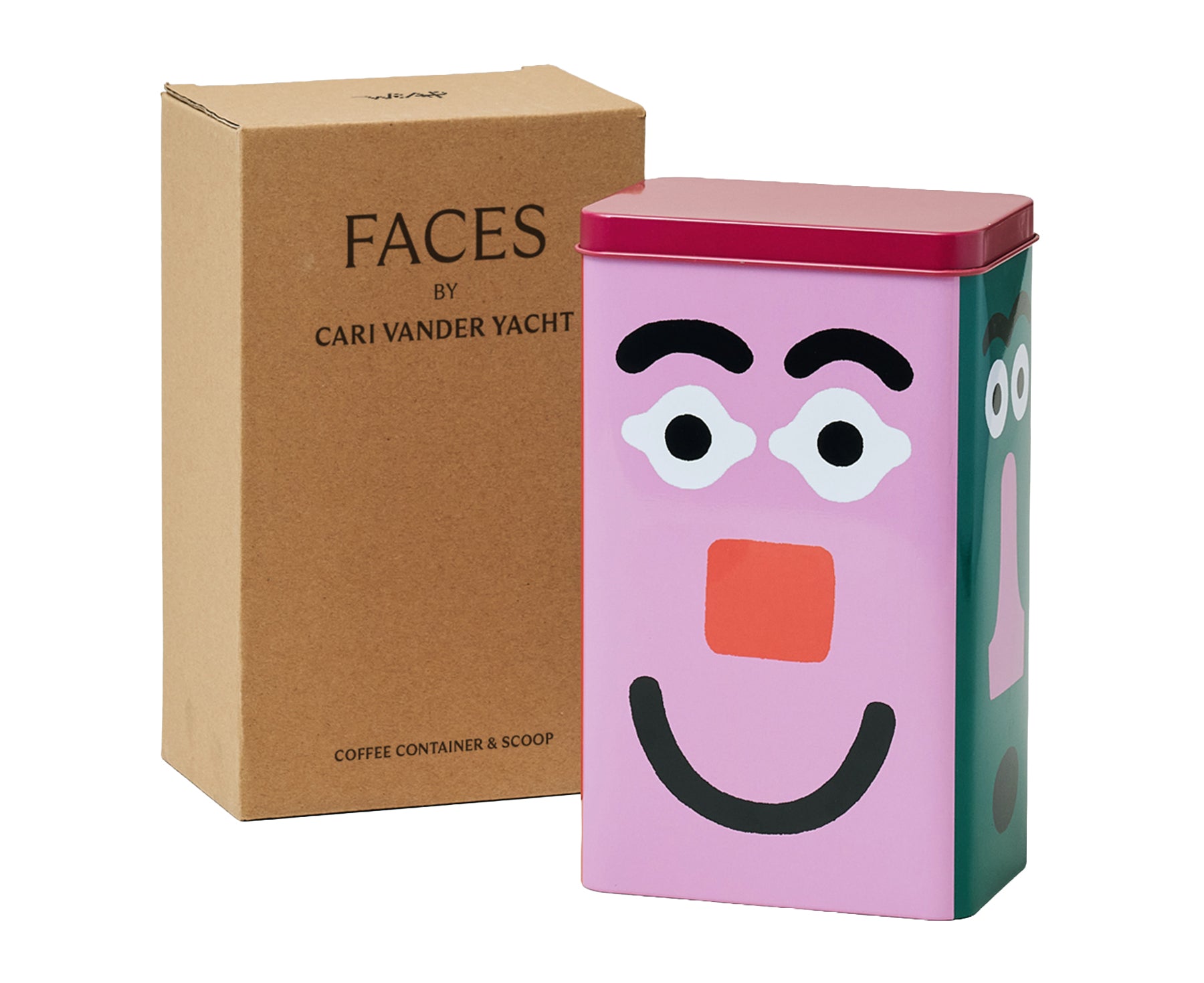 Making Faces Storage Tin by Wrap