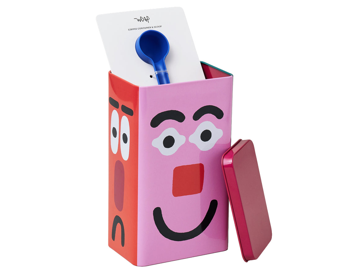 Making Faces Storage Tin by Wrap