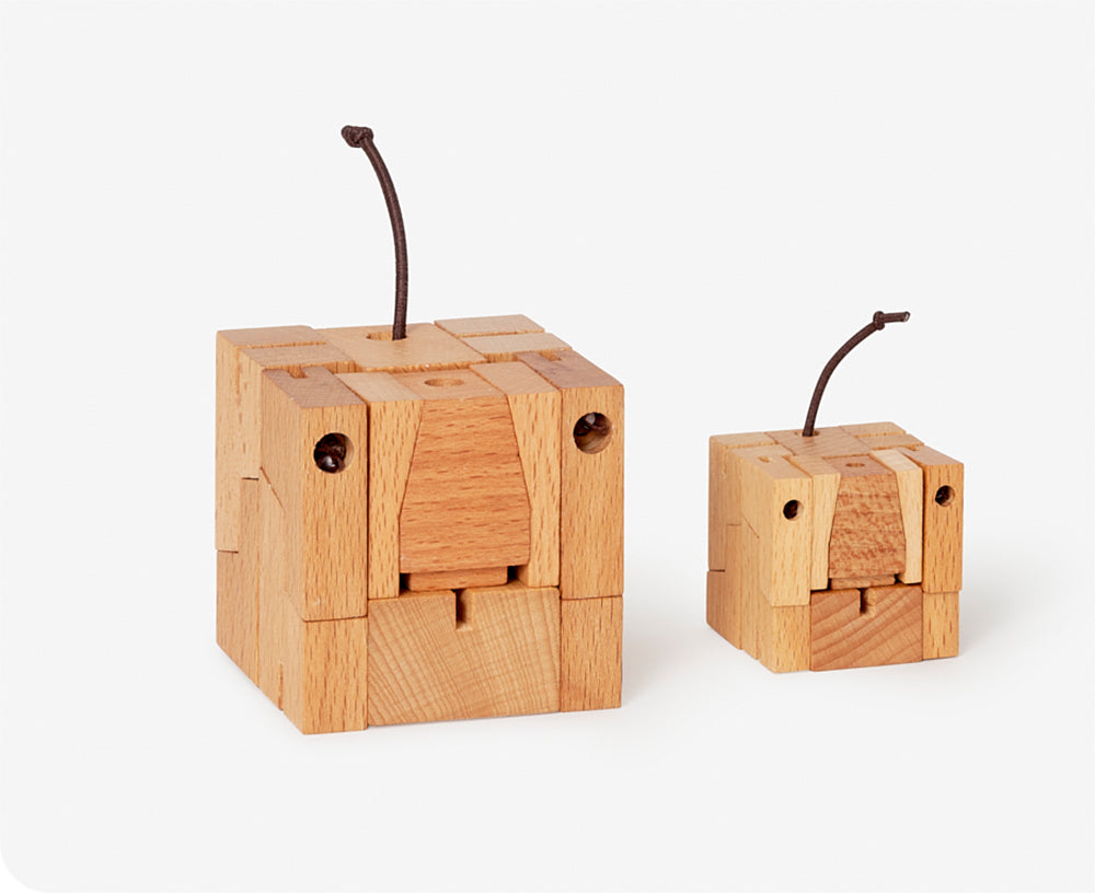Cubebot Milo in Natural by Areaware
