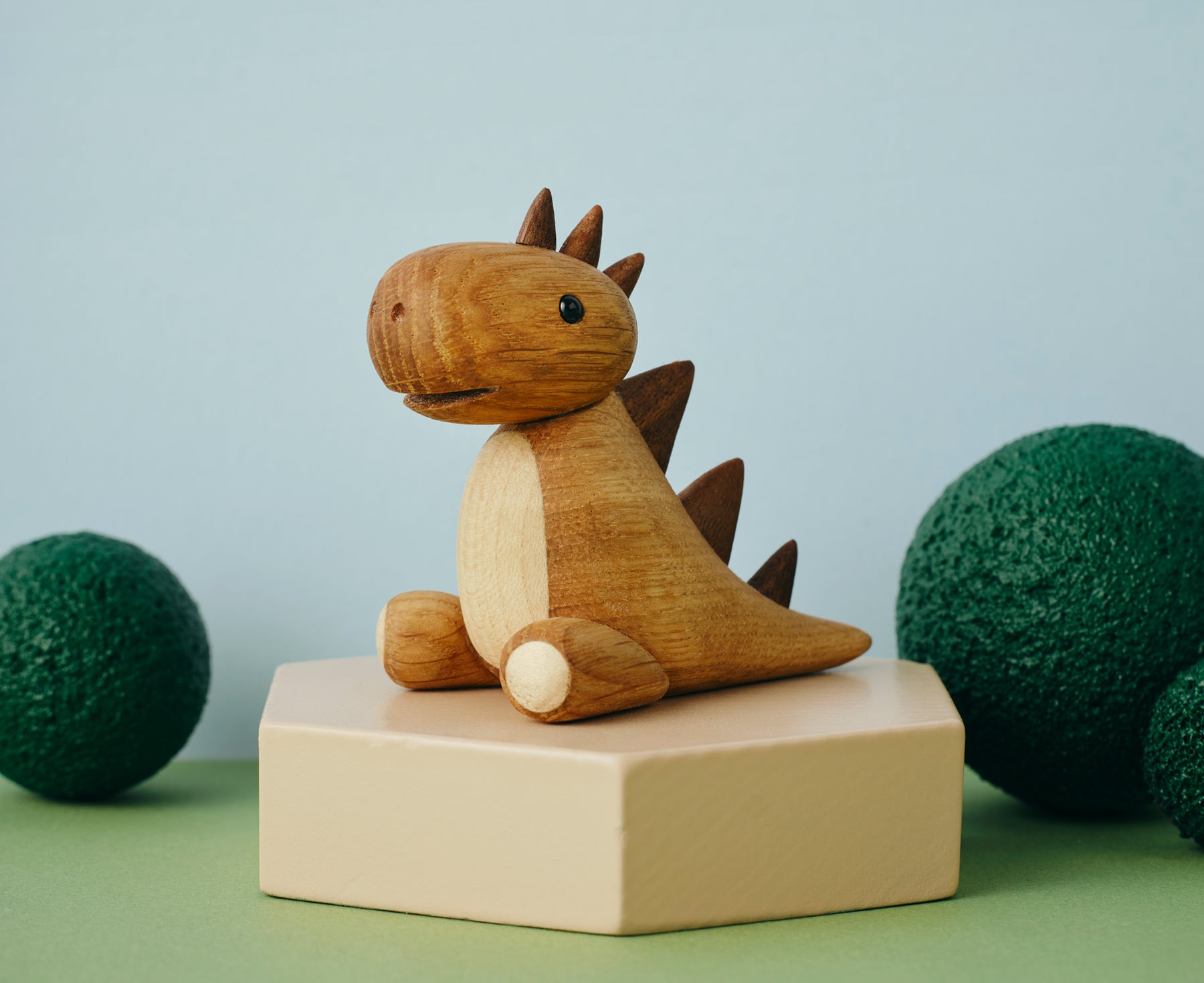 Nutti Wooden Animal - Dino - by Lucie Kaas