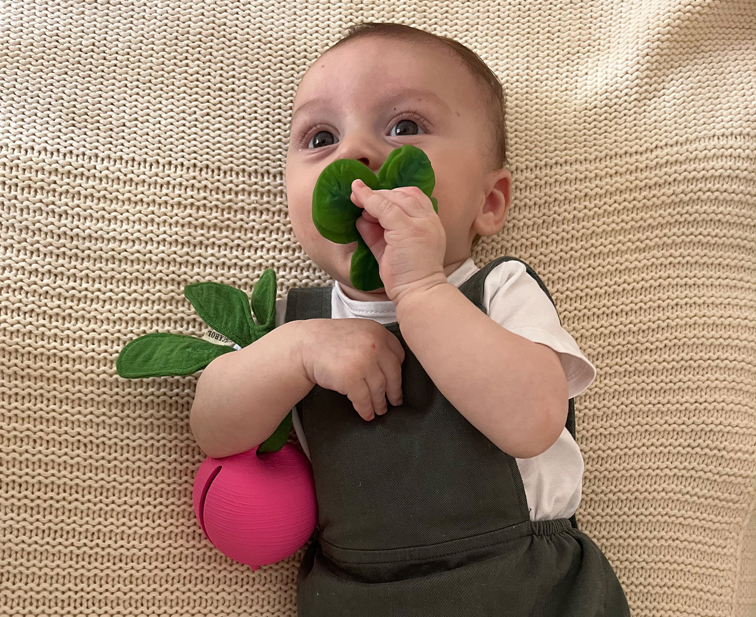 Chewable Pacifier Case - Radish - by Oli &amp; Carol