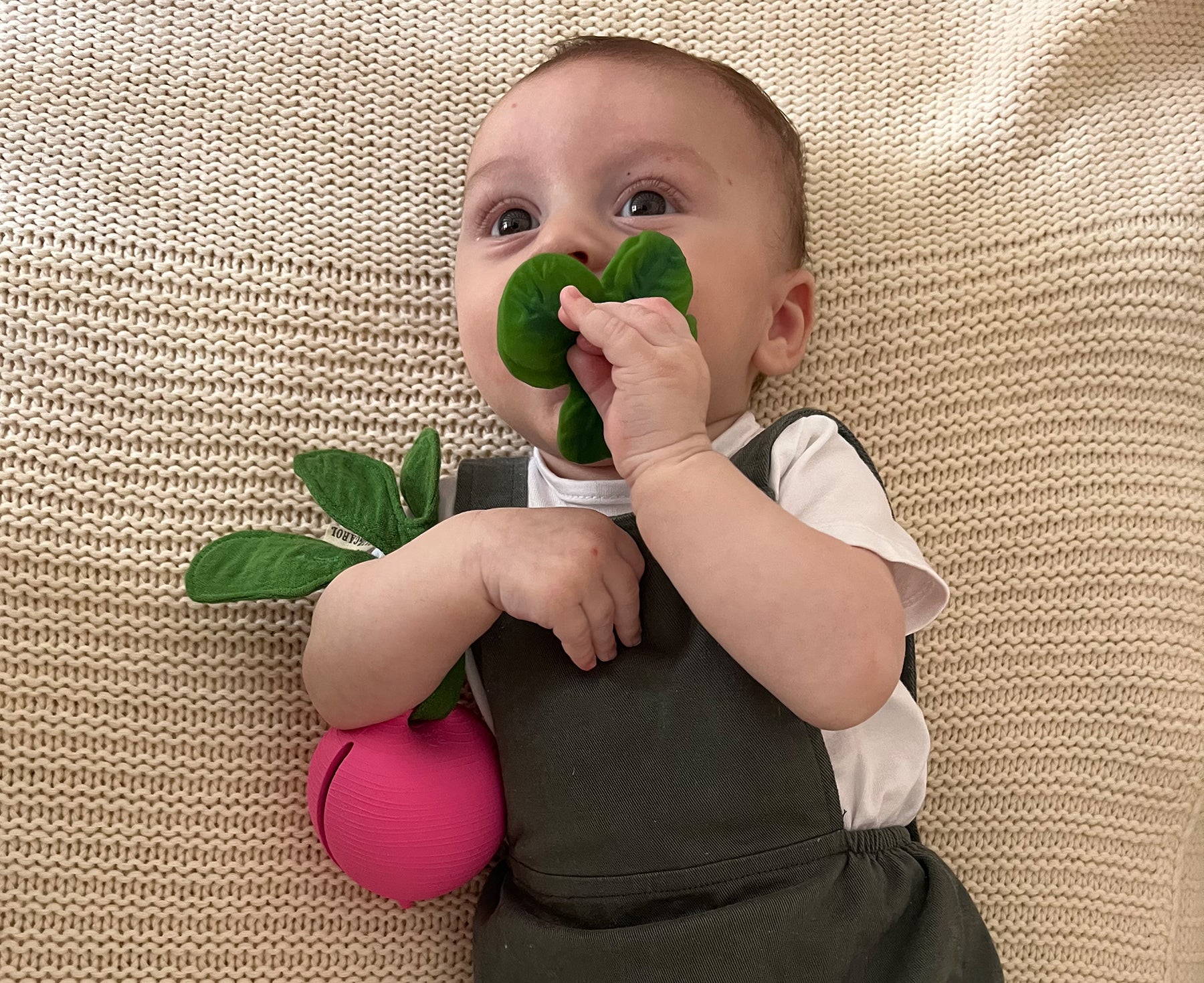 Chewable Pacifier Case - Radish - by Oli &amp; Carol