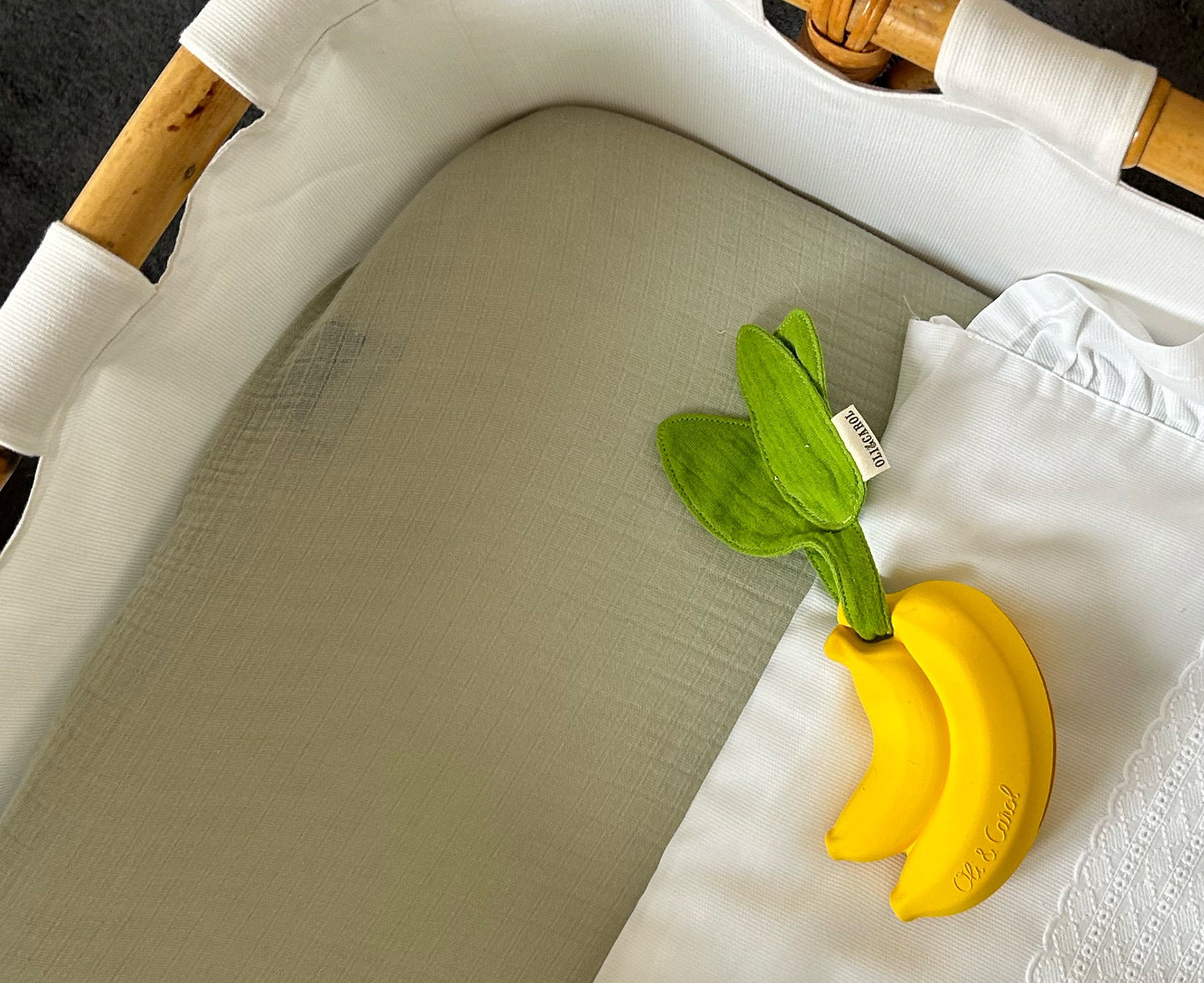 Chewable Pacifier Case - Bananas - by Oli &amp; Carol
