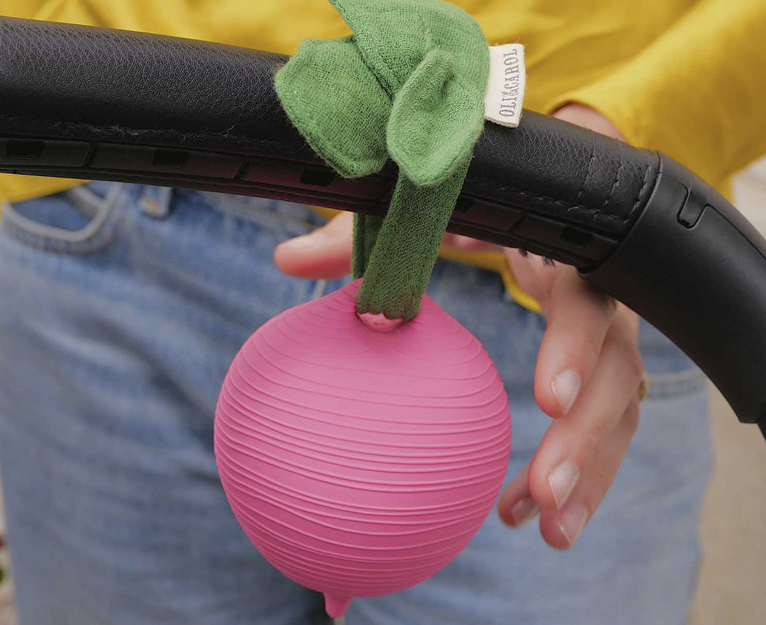 Chewable Pacifier Case - Radish - by Oli &amp; Carol