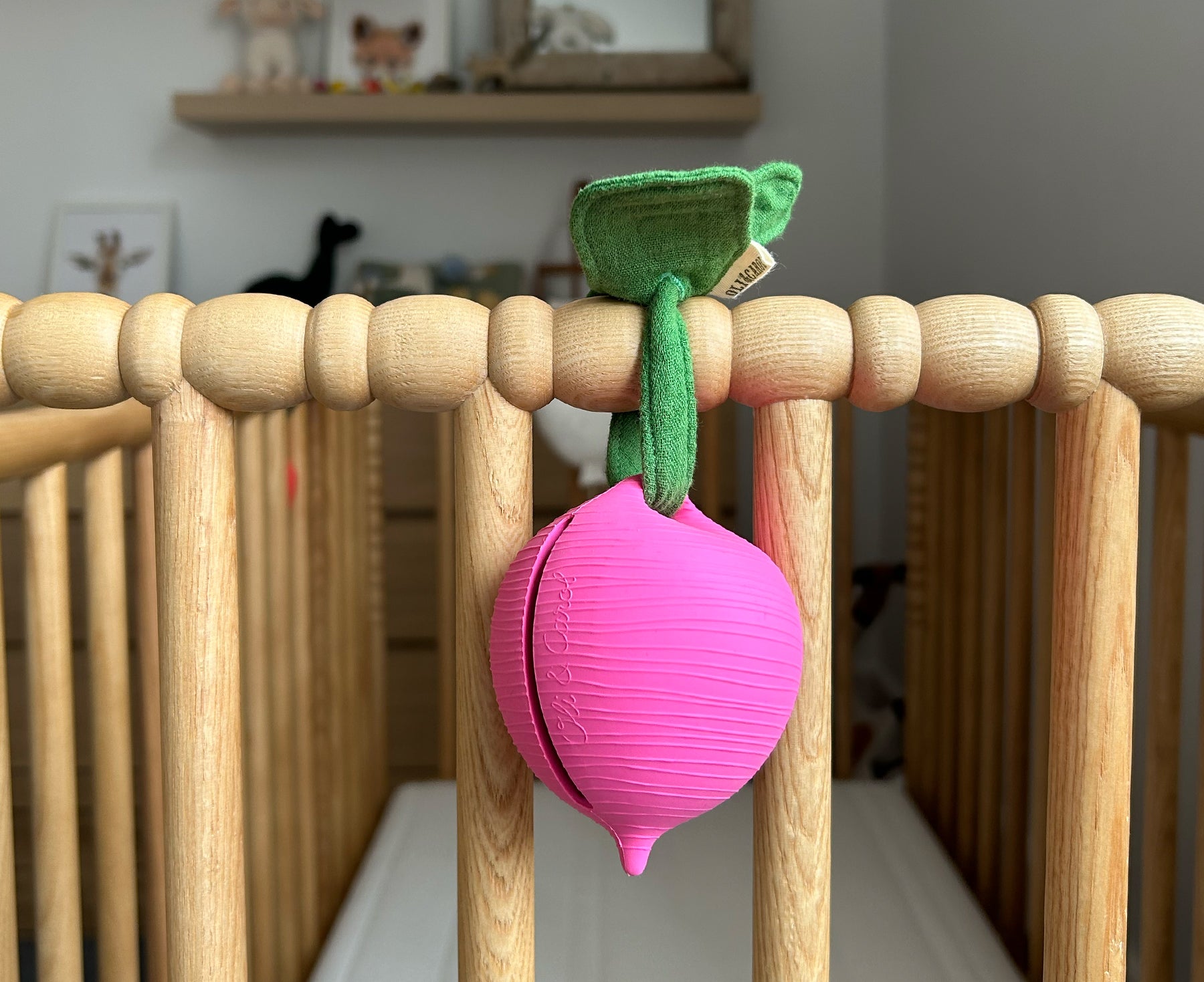 Chewable Pacifier Case - Radish - by Oli &amp; Carol
