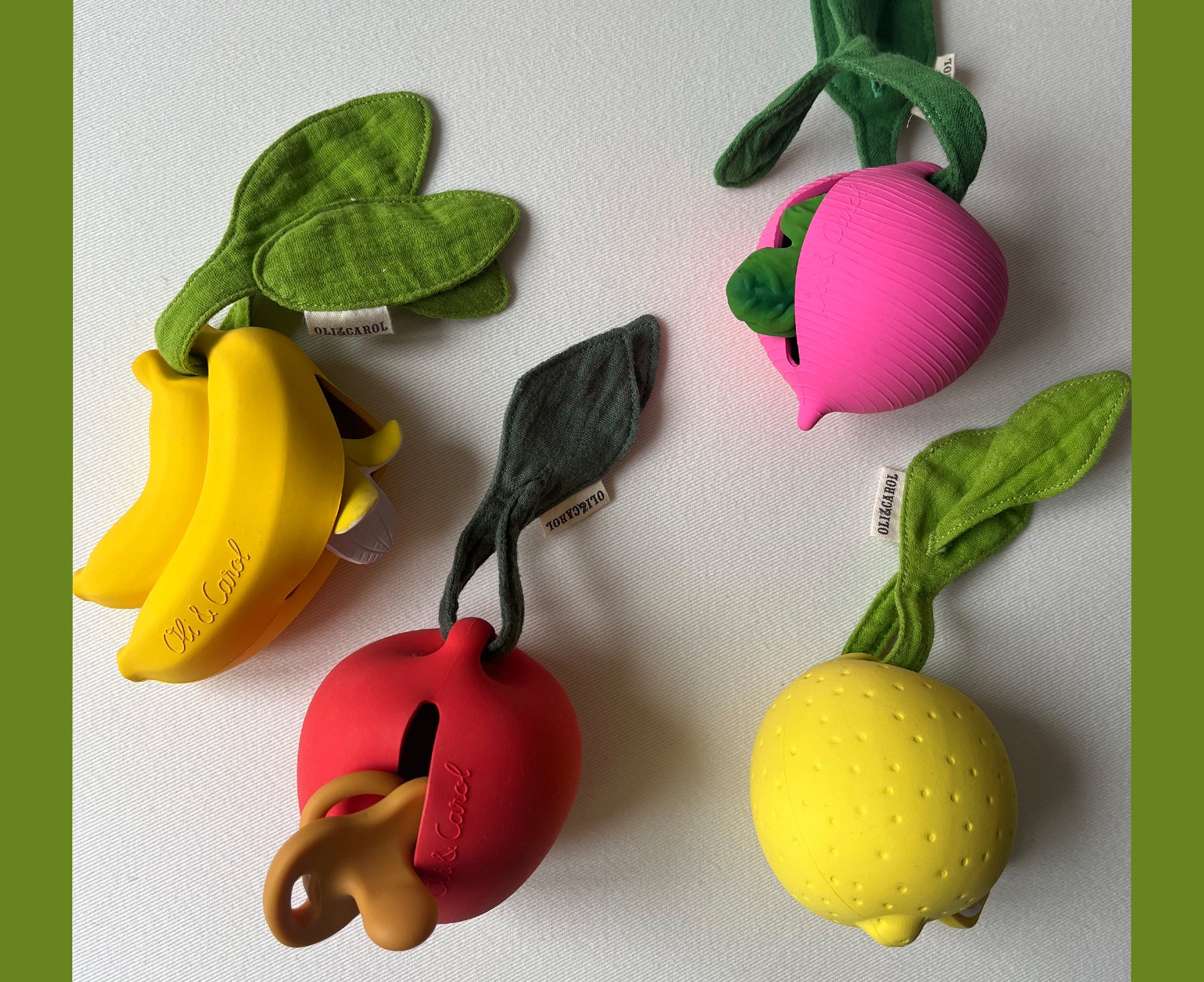 Chewable Pacifier Cases by Oli &amp; Carol