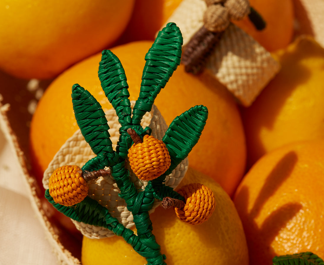 Branch Napkin Ring - Orange - by Coro Cora
