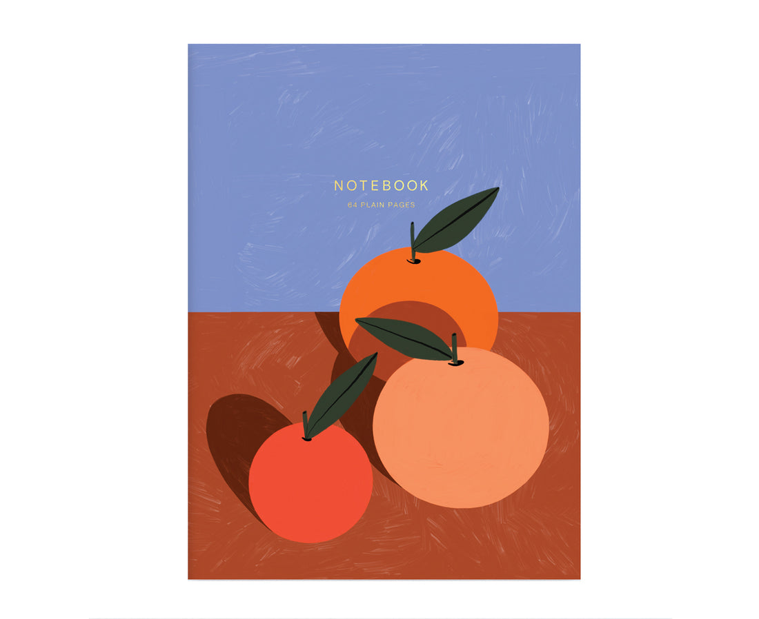 Oranges Notebook by Wrap