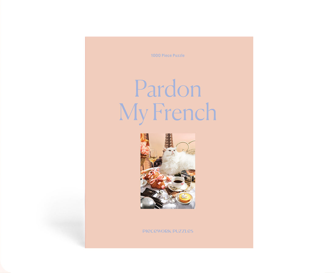 1000-Piece Puzzle - Pardon My French - by Piecework