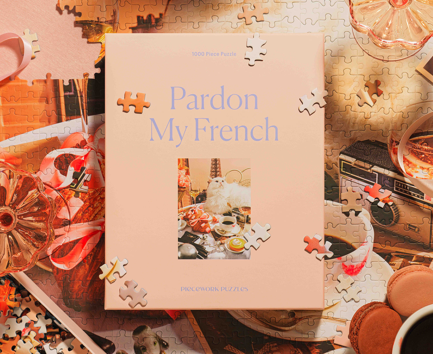 1000-Piece Puzzle - Pardon My French - by Piecework