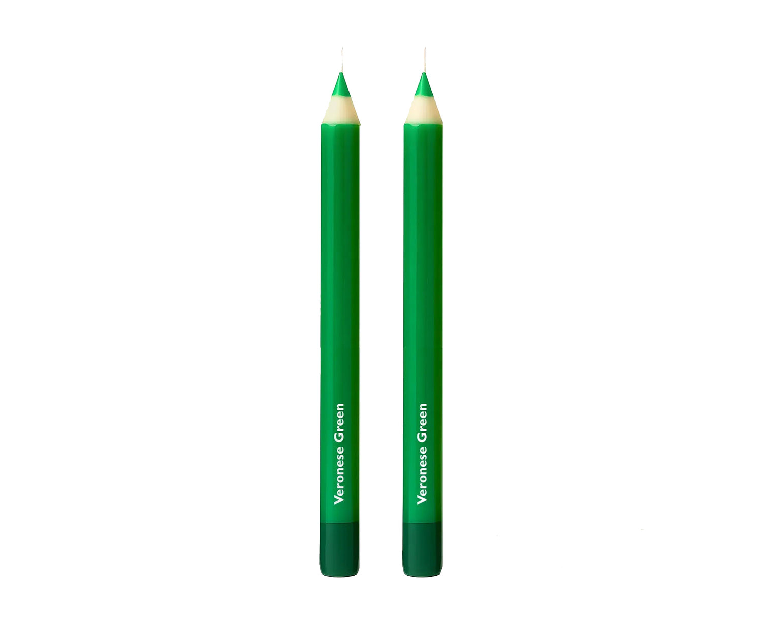 Pencil Taper Candles - Veronese Green - by 54 Celcius