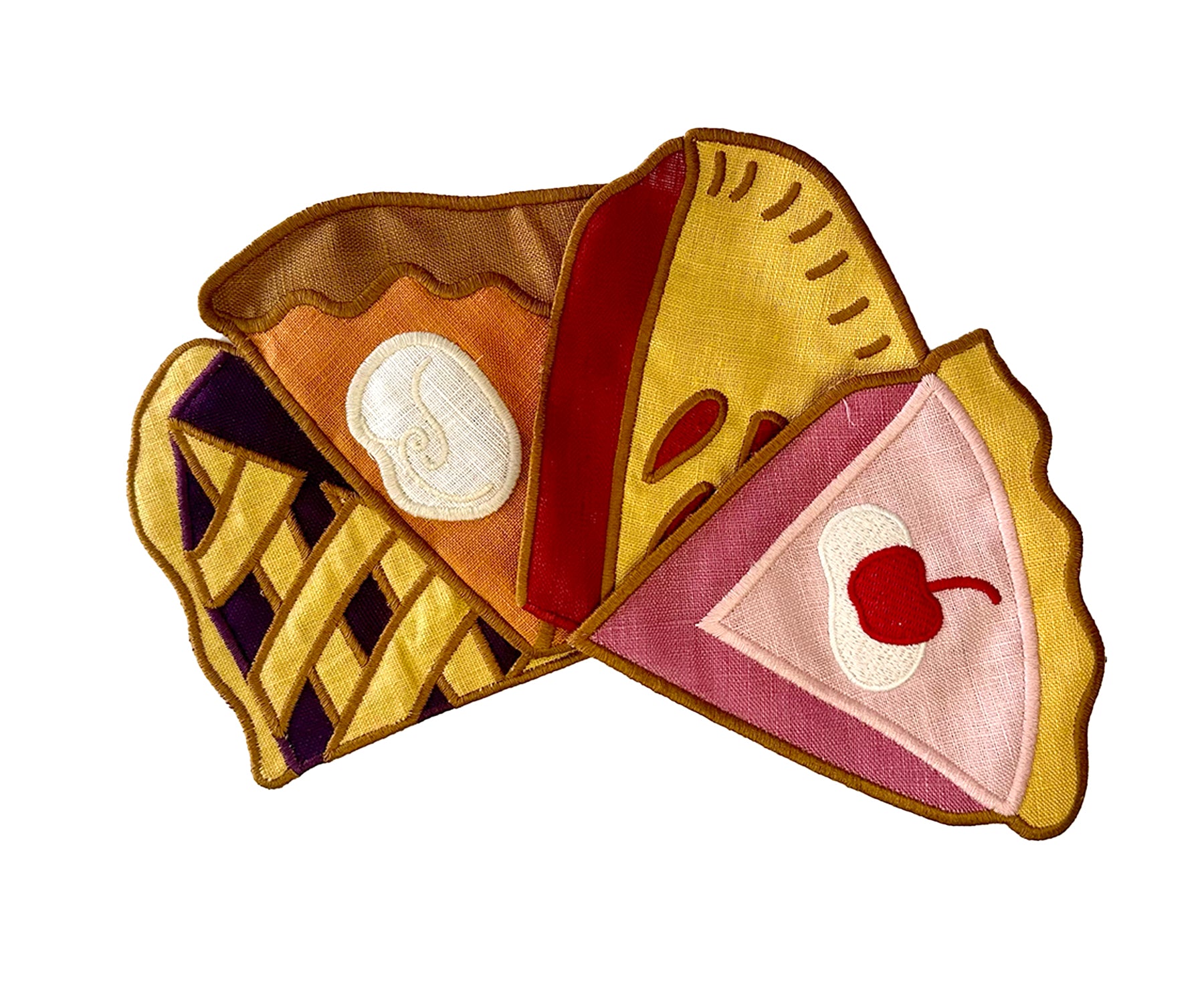 Cocktail Napkin Set - Pie - Thumbnail 5