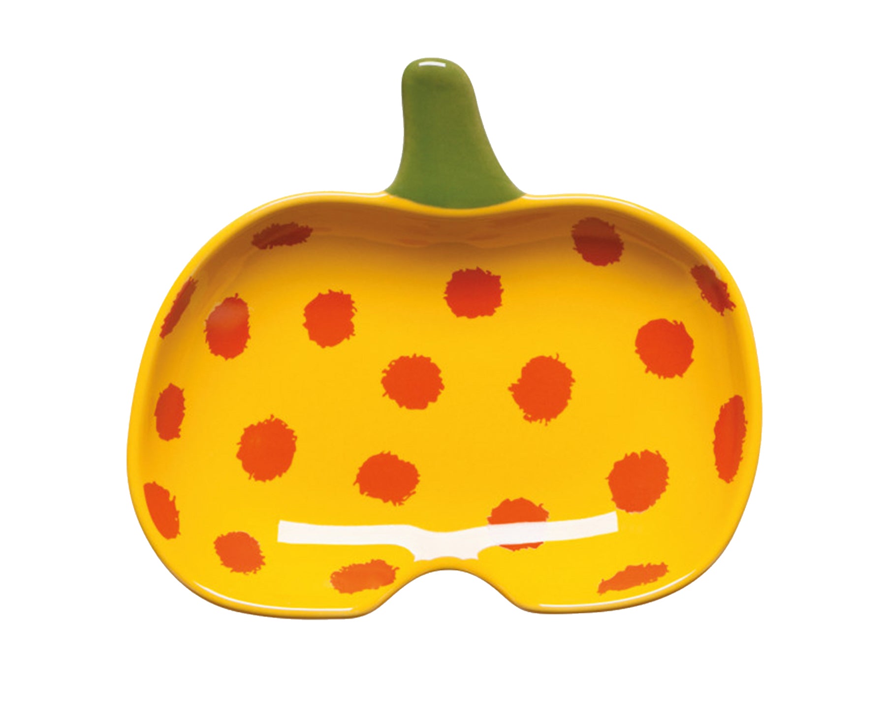 Dotted Pumpkin Spoon Rest by Danica Studio