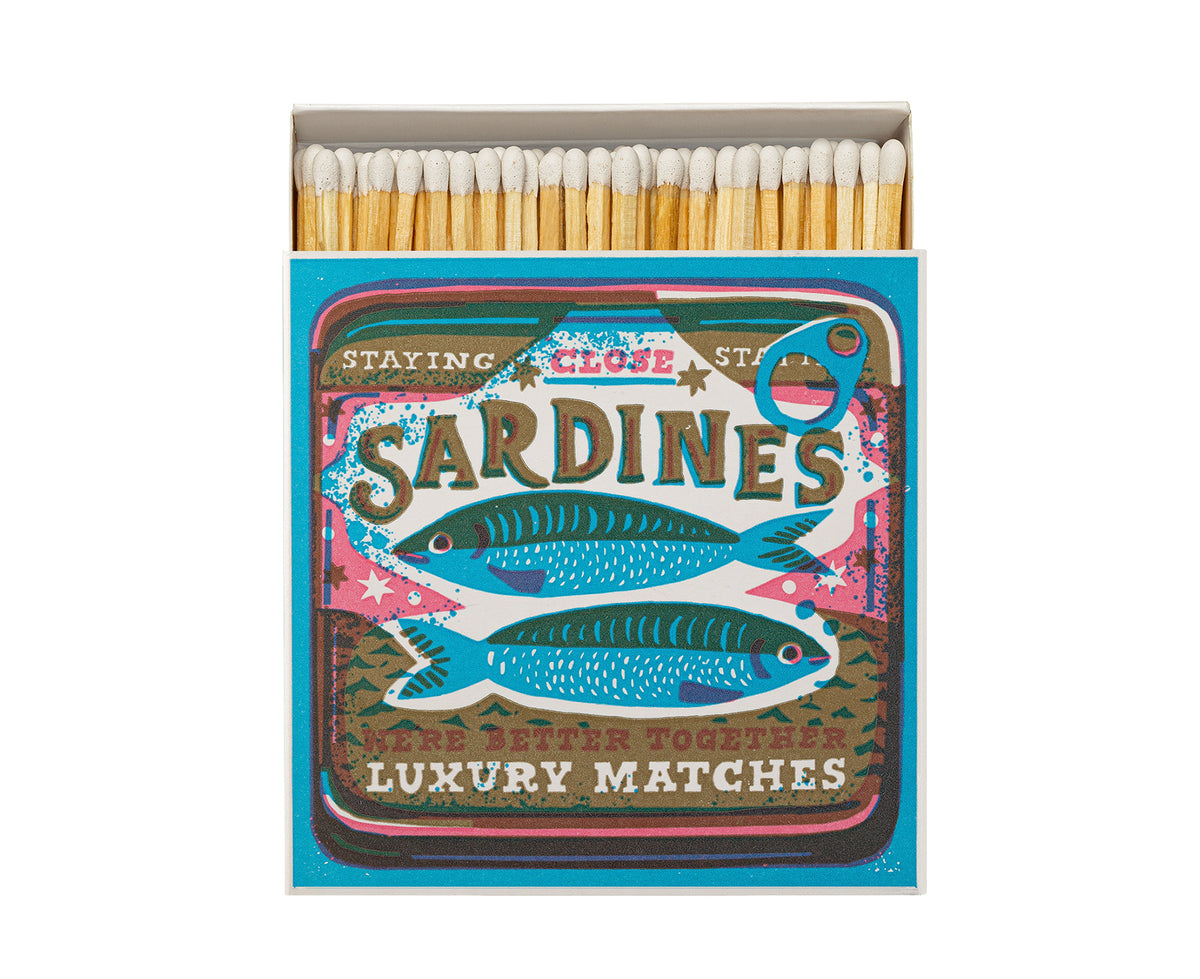A box of matches labeled &