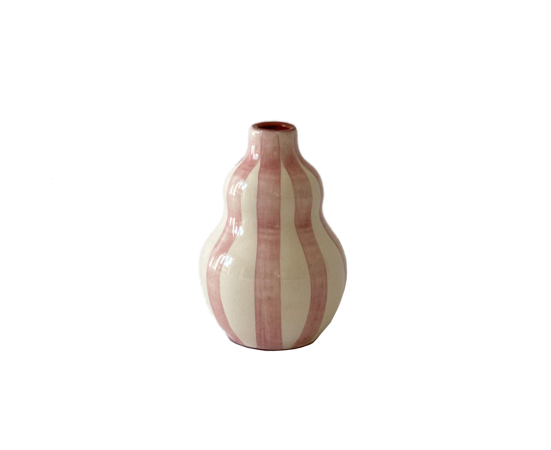 Mini Gourd Vase in Pink by Casa Cubista