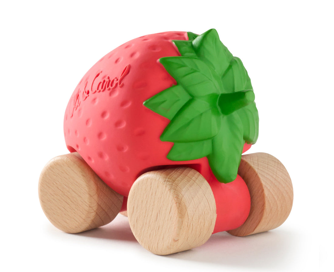 Baby Car Toy - Strawberry - by Oli &amp; Carol