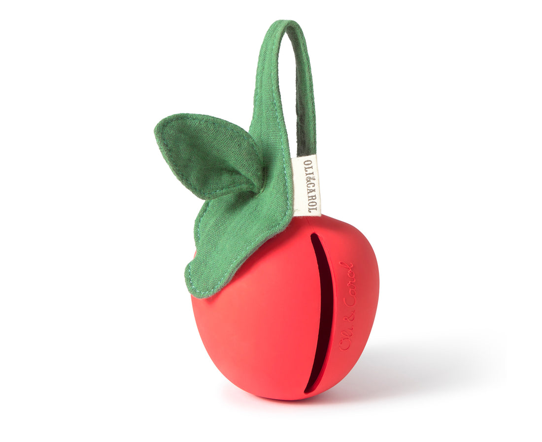 Apple Chewable Pacifier Case by Oli &amp; Carol