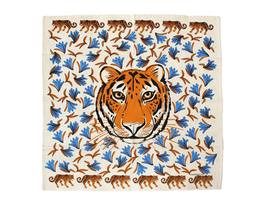 Tiger Parade Square Dish Towel by Calhoun & Co