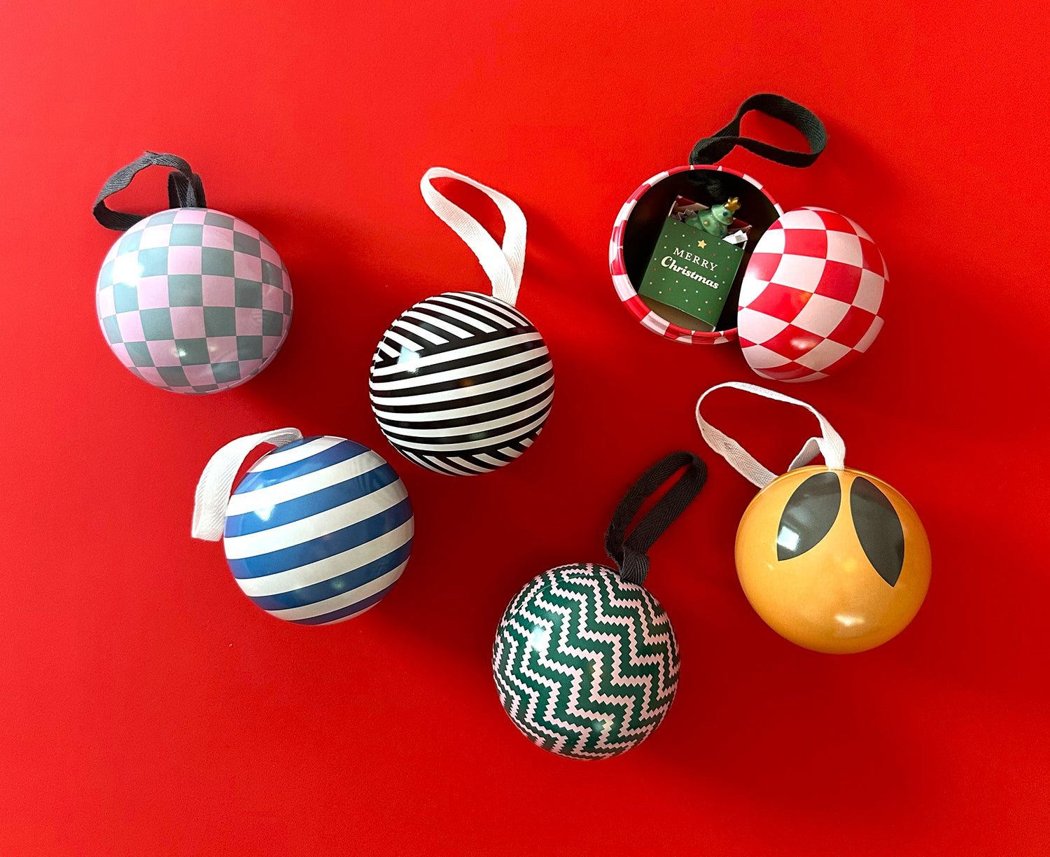 Tin Baubles by Father Rabbit