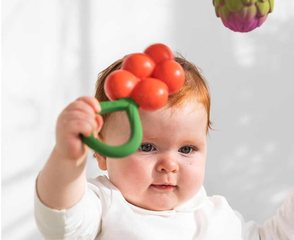Tomatoes Chewable Rattle by Oli &amp; Carol