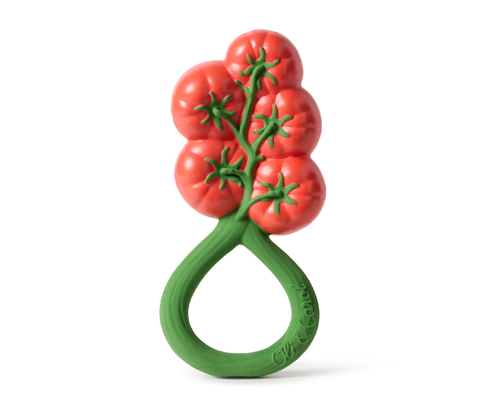 Tomatoes Chewable Rattle by Oli &amp; Carol