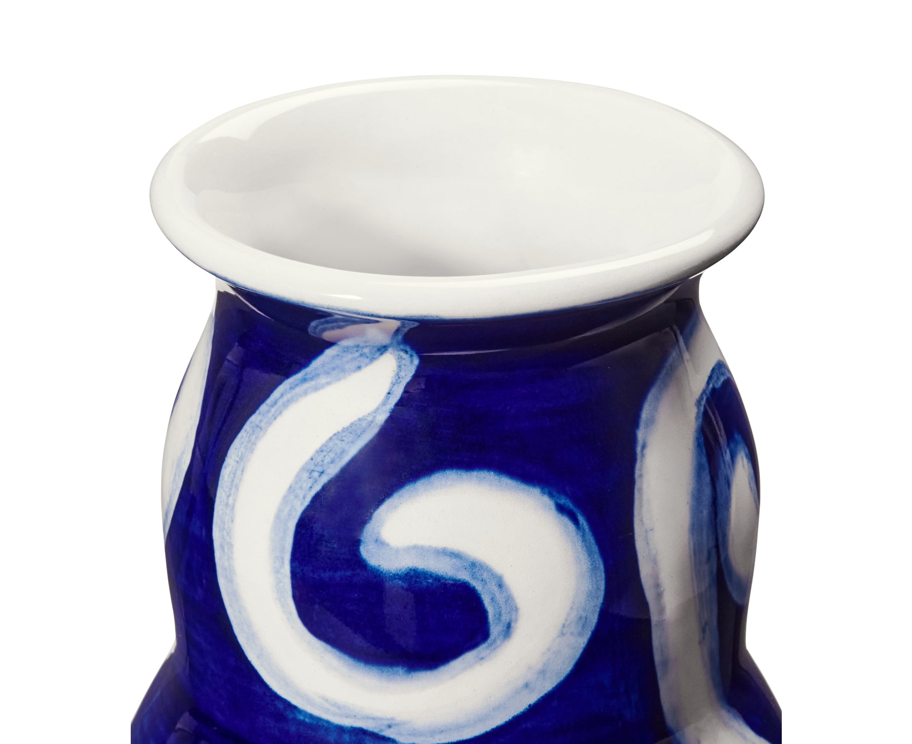 Tulle Small Ceramic Vase by Kähler