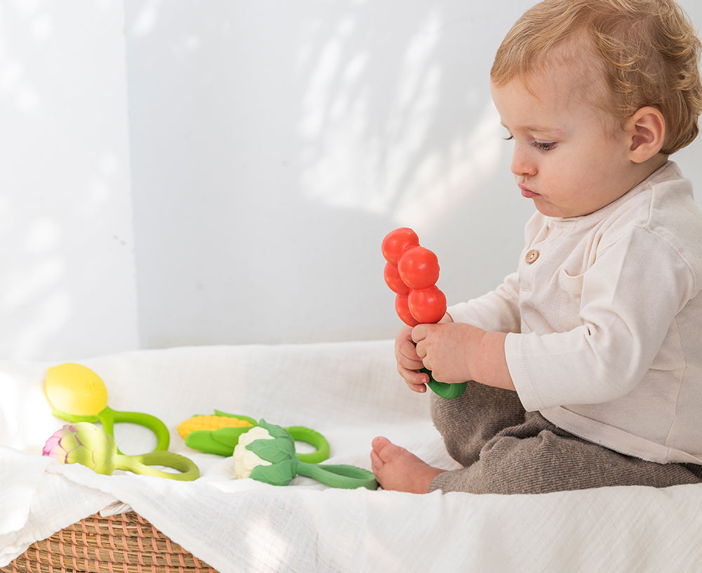 Tomatoes Chewable Rattle by Oli &amp; Carol