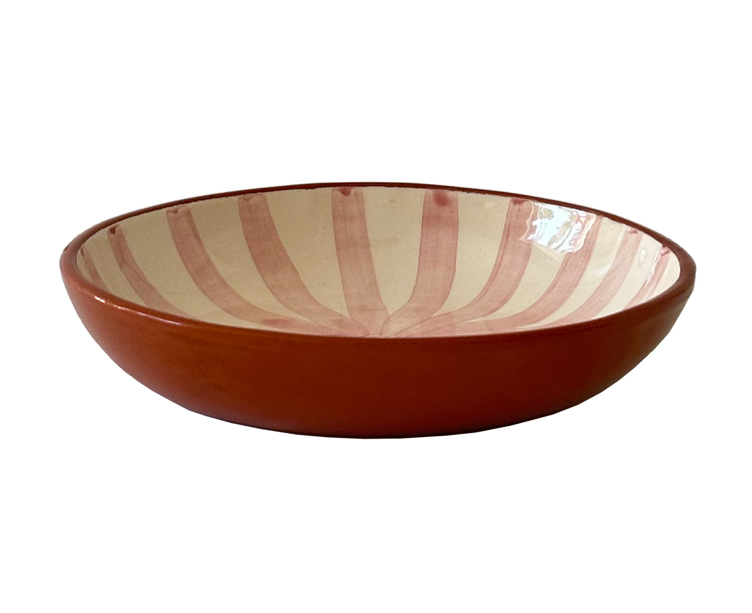 Ray Terracotta Bowl in Pink by Casa Cubista