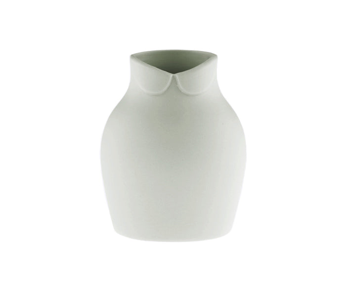 Dress Up Vase Small in Mint Green by Ceramic Japan