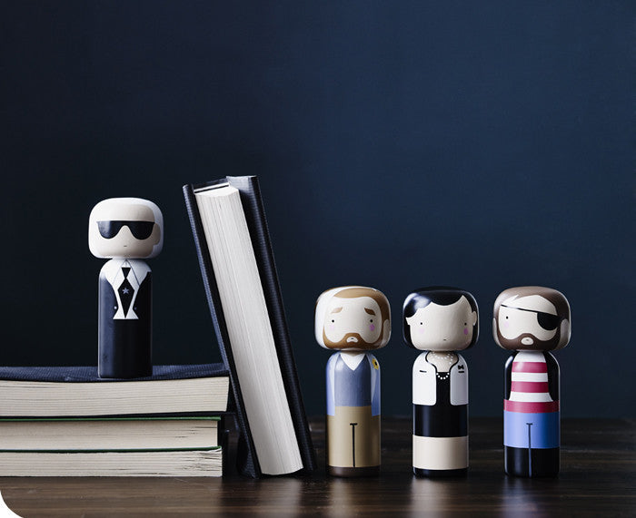 Karl Kokeshi Doll by Sketch.inc for Lucie Kaas