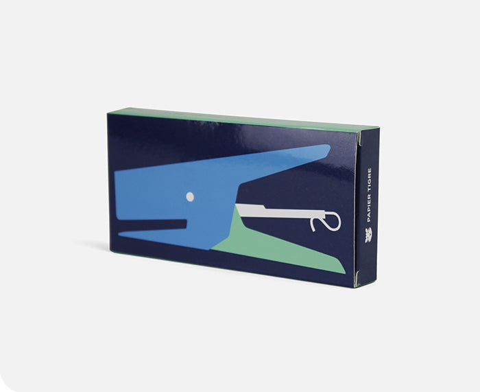 Stapler in Blue and Green by Papier Tigre