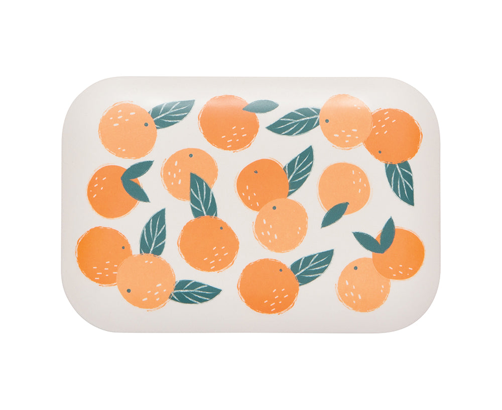 Paradise Oranges Bento Box by Danica Jubilee