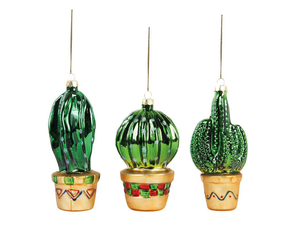 Ornament Set - Cacti - by &amp;Klevering