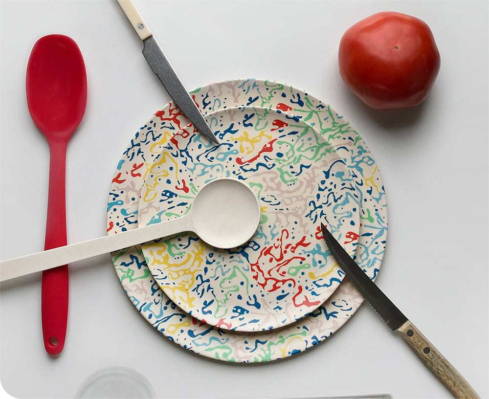 Carwash Dinner Plate by Xenia Taler