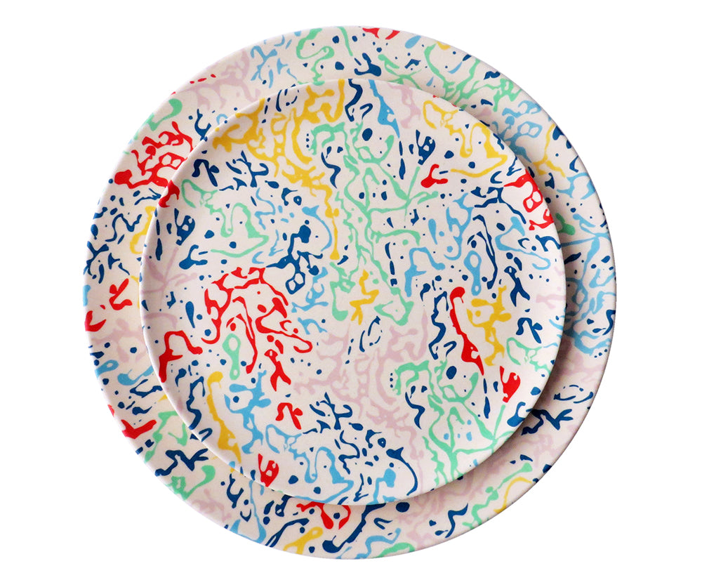 Carwash Dinner Plate by Xenia Taler