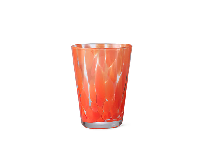 Casca Glass in Poppy Red by Ferm Living