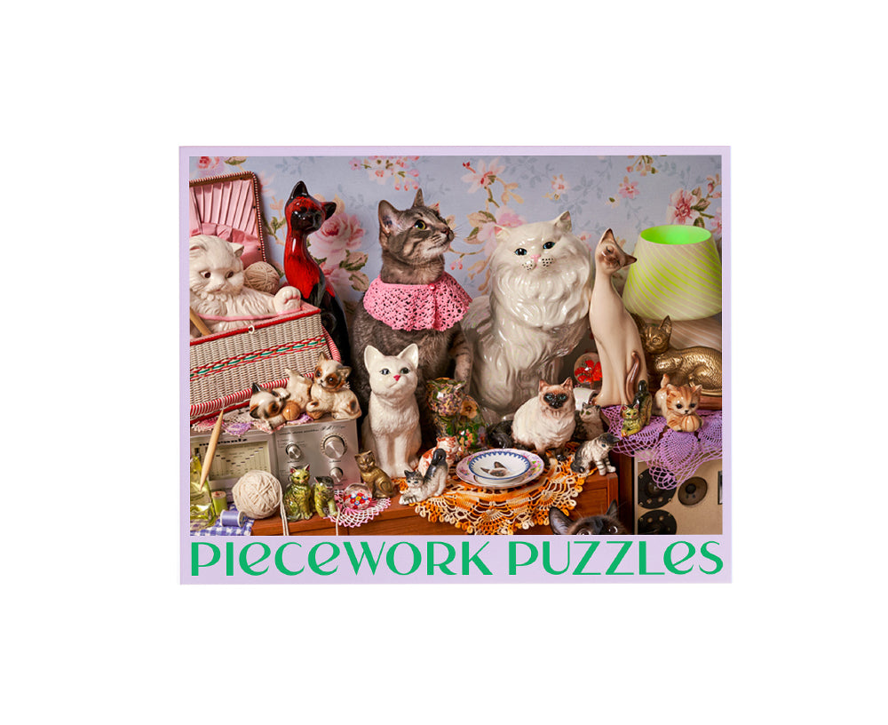 Stationary Puzzles - Food Puzzles for Cats