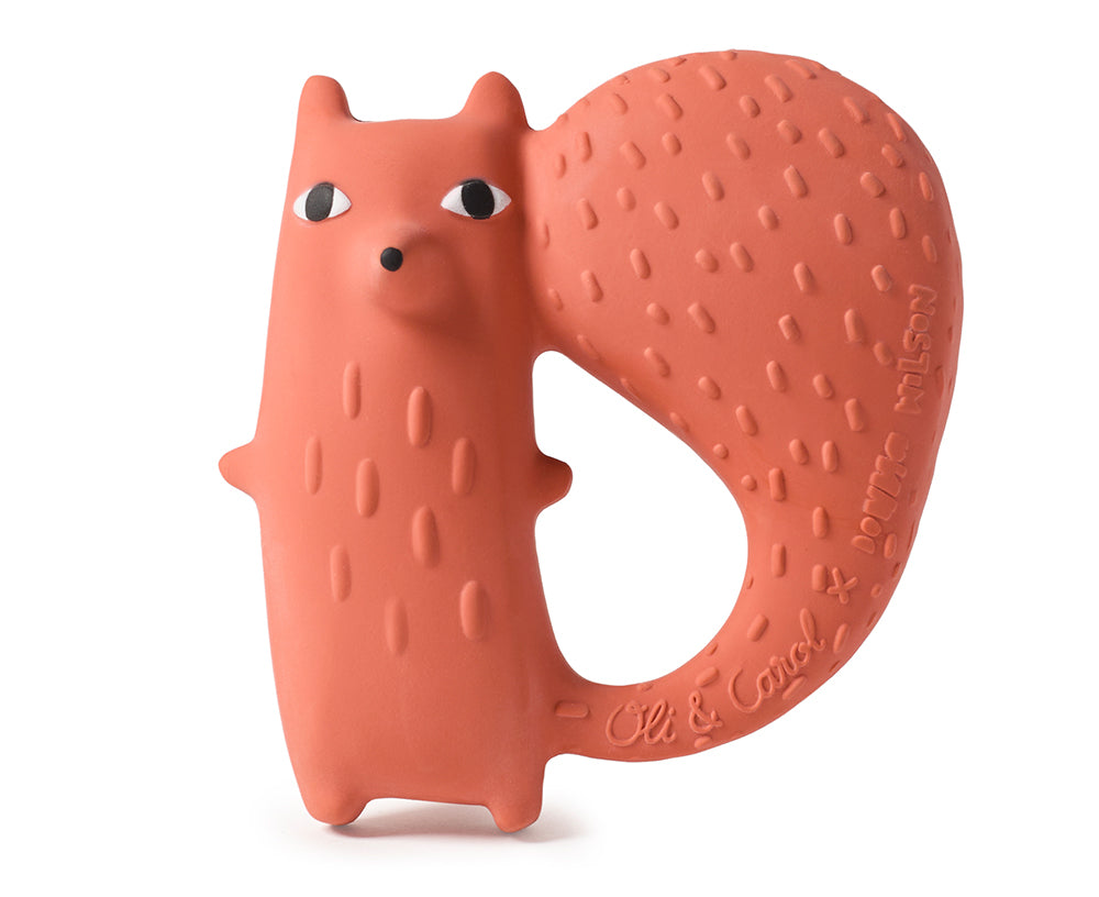 Cyril the Squirrel Fox Chewable Toy by Donna Wilson X Oli &amp; Carol