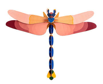Deluxe Dragonfly Wall Sculpture by Studio Roof