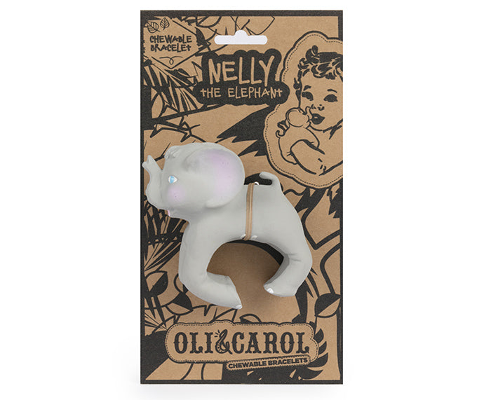 Nelly the Elephant Chewable Bracelet by Oli & Carol