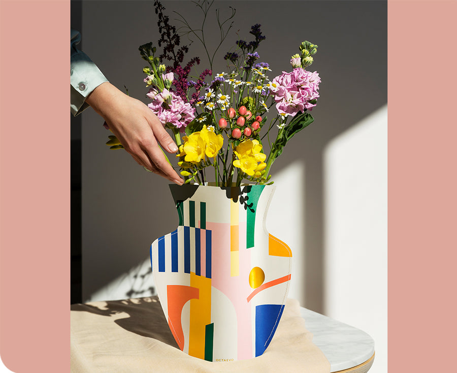 Emporio Large Paper Vase by Octaevo