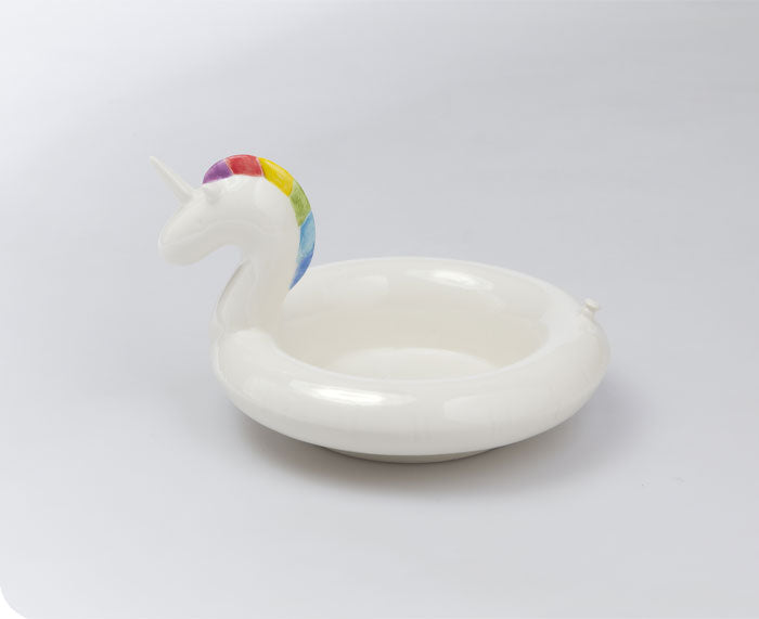 Floatie Ceramic Unicorn Dish by DOIY